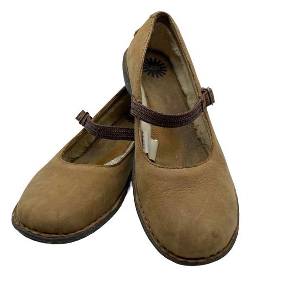 UGG Shoes - Ugg Australia Kandace Nubuck Suede Mary Jane Slip Ons